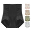 Damska bielizna z wysokim stanem, miękka, rozciągliwa, majtki z pełnym zakryciem, kontrola brzucha, damskie bezszwowe majtki do noszenia na co dzień