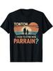 Oncle Voulez-vous être mon parrain Cadeau Demande T-shirt Futur Parrain