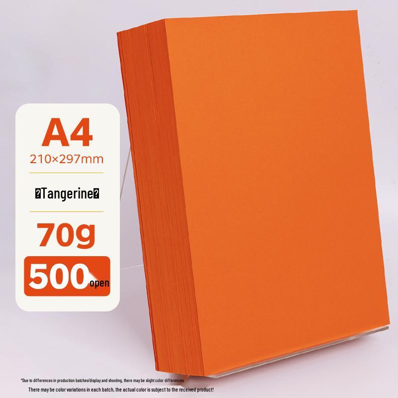 A4 Assorted Color Thickened Origami Paper 80g/120g/150g - Pink, Red, Blue