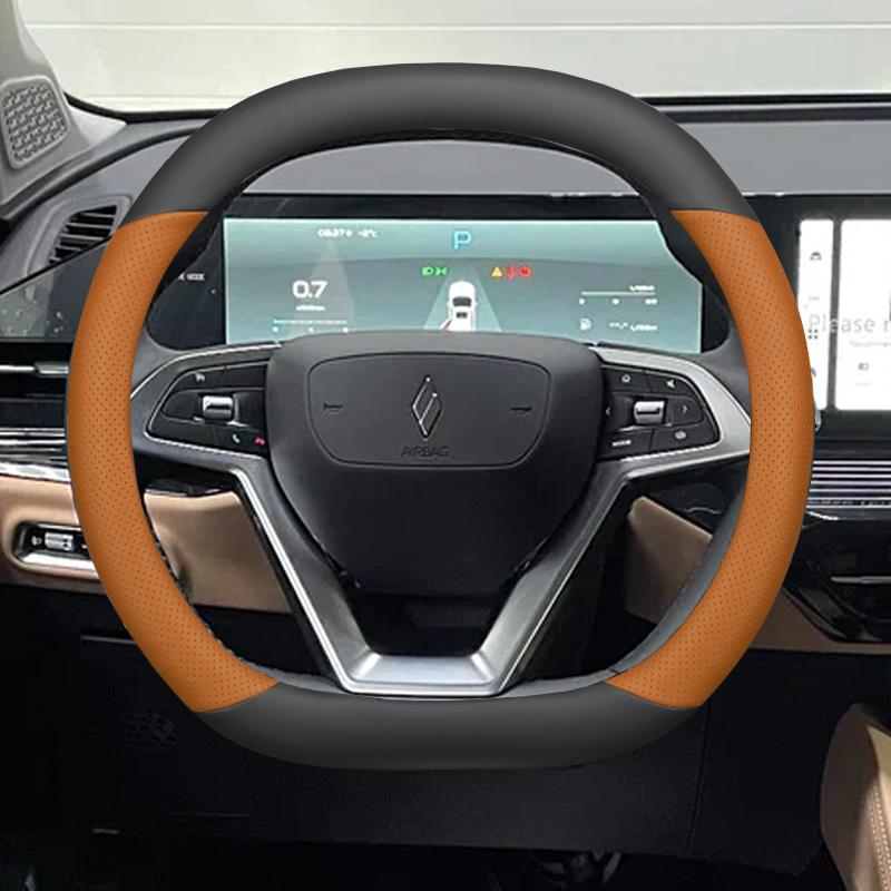 Double D Type Car Steering Wheel Cover Wrap for Livan S6 Pro X6 Pro 2026 2026 2026 2026 Wear-resistant Auto Accessorie Protector