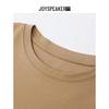 JOY SPEAKER Women's 2025 Summer Loose Fit Pure Cotton Short Sleeve T-shirt