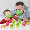 Masque Grenouille Drôle avec Langue Remuante Cartes à lécher Jouets Puzzle de Bureau Antistress pour Fête de Famille