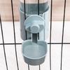 Pet Cats Dogs Drinking Fountain Feeder Pet Cage Hanging Bowl Food Container Water Feeder Dispenser For Puppy Cats Dogs Rabbit