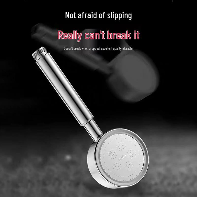 304 Stainless Steel Handheld Shower Head & Hose Set