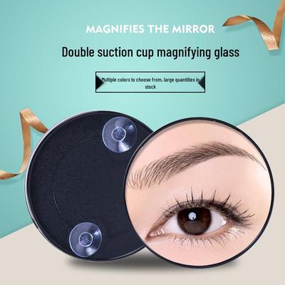 5X10X Magnifying Makeup and Shaving Mirror with Suction Cup, Round Blackhead Remover Mirror for Bathroom.