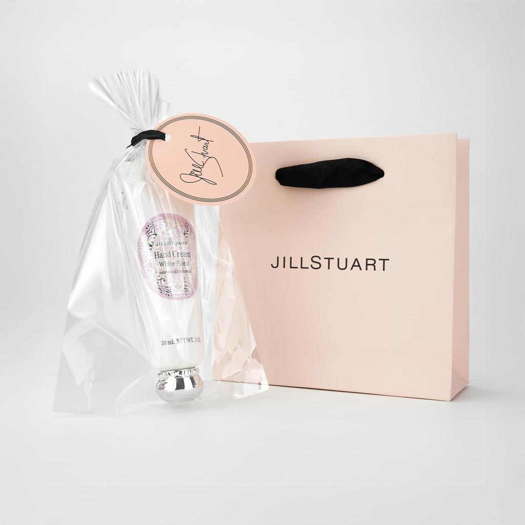 Verpackung JILL STUART Hand White Ein beliebtes Geschenk für perfekt für und Beinhaltet ein Shopping [Geschenk verfügbar] Creme, Floral, 30g. Frauen, Muttertag,