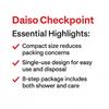 Your Journey Starts Here: Daiso Disposable 8-Step Travel Kit!