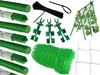 TG71982 Support with Mesh, Frame for Climbing Plants, Garden Mesh for Climbing Plants, 120x80cm