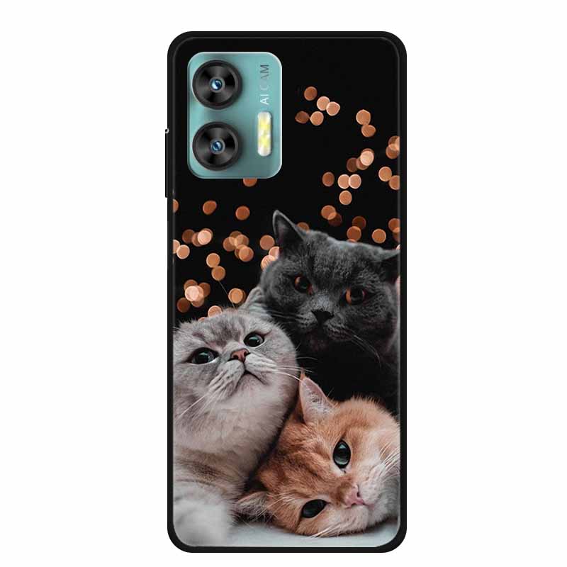 For Oukitel C36 Oukitel C35 Case Luxury Shockproof Soft Silicone TPU Back Cover for Oukitel C35 C36 Cool Cartoon Protective Capa