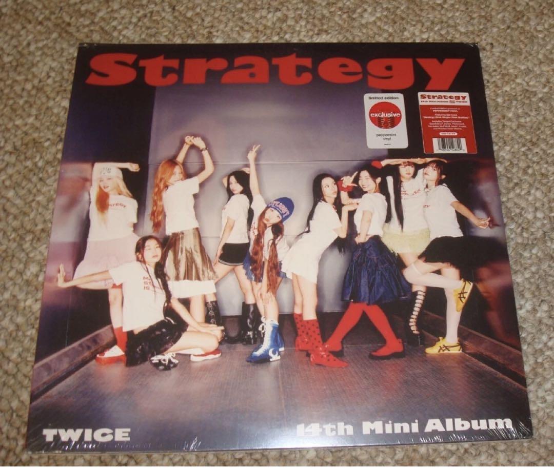 

[USED] TWICE Strategy Vinyl Record LP Limited Edition Twice