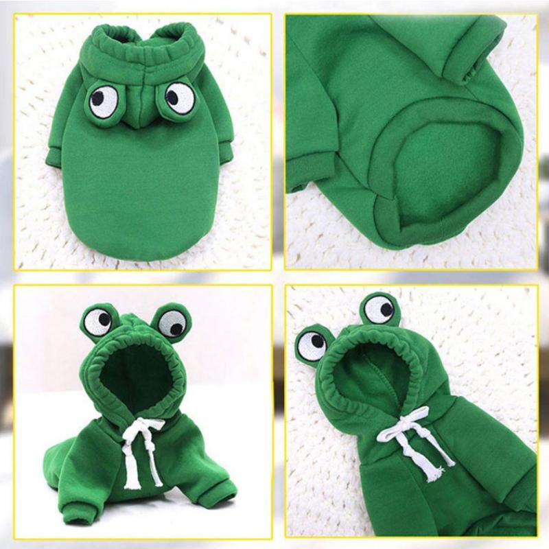 Cute Fruit Dog Clothes for Small Dogs Hoodies Warm Fleece Pet Clothing Puppy Cat Costume Coat for Chihuahua Jacket Suit