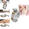 Stylish Rose Gold Metal Rings For Women Chic Floral Pattern Jewelry In Multiple Sizes