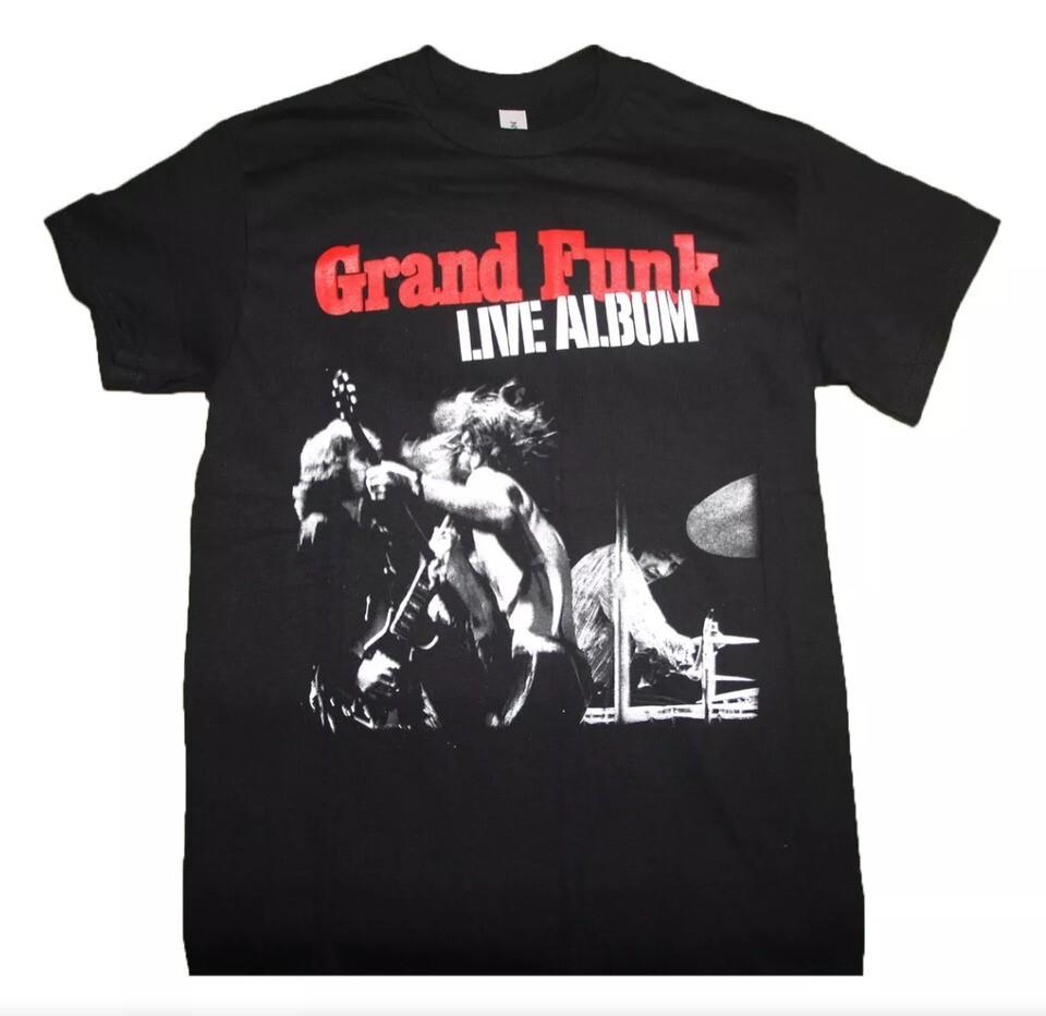 Grand Funk Railroad Live Album shirt, Grand Funk Shirt Unisex T-Shirt XXXL
