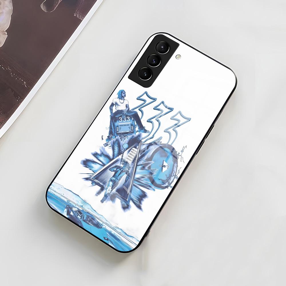 

R-Rapper M-Matue 333 Phone Case For Samsung A56 A36 A26 A16 A15 A25 A35 A55 A14 A34 A24 A54 Glass Case Samsung A25