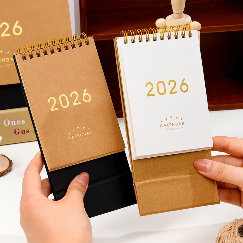 New 2026 Desk Calendar Annual To Do List Monthly Daily Planner Time Management Book