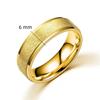 1-2mm Thin Stackable Ring for Women Stainless Steel Gold Plated Plain Wedding Band Comfortable Fit Size 5-10# Fashion Jewelry