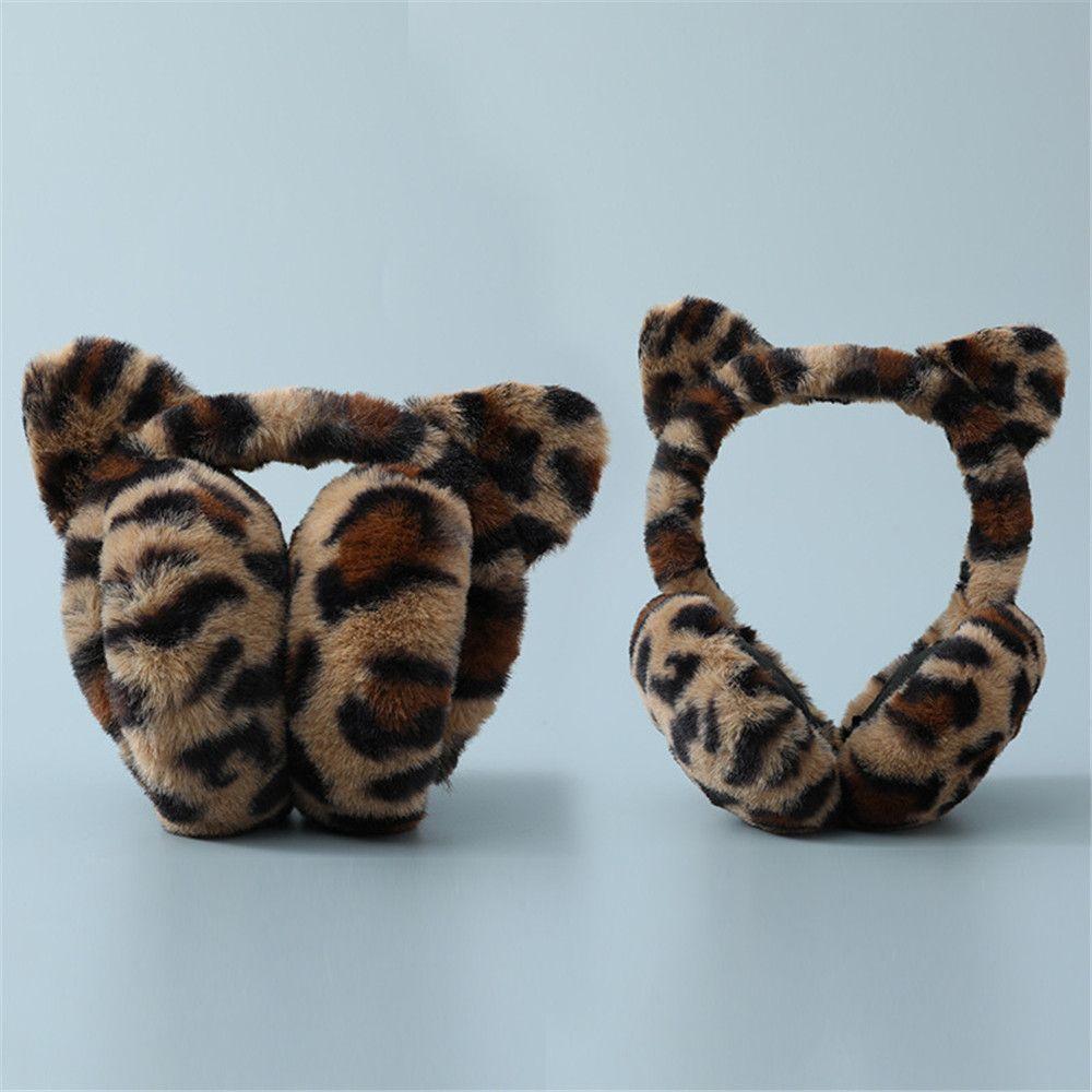 Women Cosy Soft Earflaps Ear Muffs Plush Ear Warmer Warm