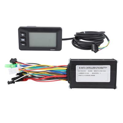 GD01 Display Panel Motor Controller Kit 250W‑350W Electric Bike Controller Display Panel for Electric Bicycle Scooter