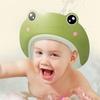 Gorro de ducha para bebé con protección para el cabello, protección para los oídos, gorro de baño, gorro para lavar el cabello para niños.