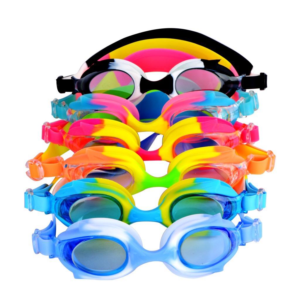 Cartoon Kids Antifog Swimming Goggle Pool Swim Glasses For Children Girls Boys