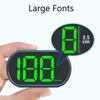 USB Plug Digital KMH MPH Speed Meter Big Font GPS HUD Auto Accessories X2 HUD Car Head Up Display Speedometer