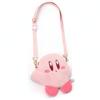 Takara Tomy Arts Kirby of the Stars Fluffy Plush Pouch, Kirby Plush, Approx. 21cm Wide