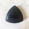 XL Rubycell Triangle Cushion Puff - Black Pineapple, For Wet/Dry Use, Non-Absorbent Marshmallow Texture.