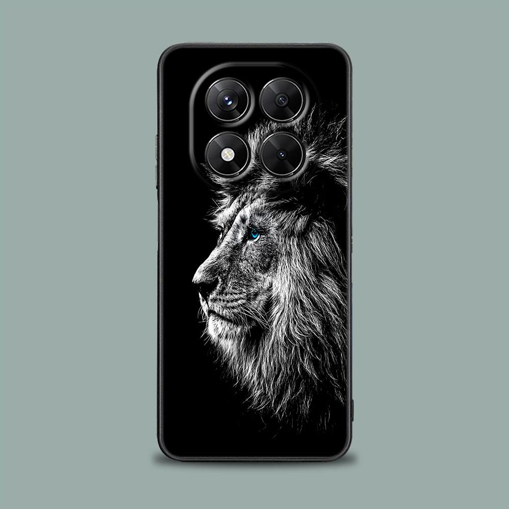 Wolf Lion Tiger Animal Phone Case for Xiaomi Redmi 14C 12C 10C 13C 4G Redmi Note 14 13 12 11 10 9 Pro Plus 5G 12S 11S Soft Cover