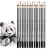 Conjunto de 24 lápis de desenho Art Sketching Pencils 14B-9H Lápis de grafite para sombreamento