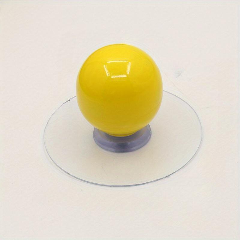 1PC Ceramic Handle Simple Colorful Single Hole No Punch Handle - for Wardrobe Drawer Cabinet Handle Bottle Cap Carry Handle