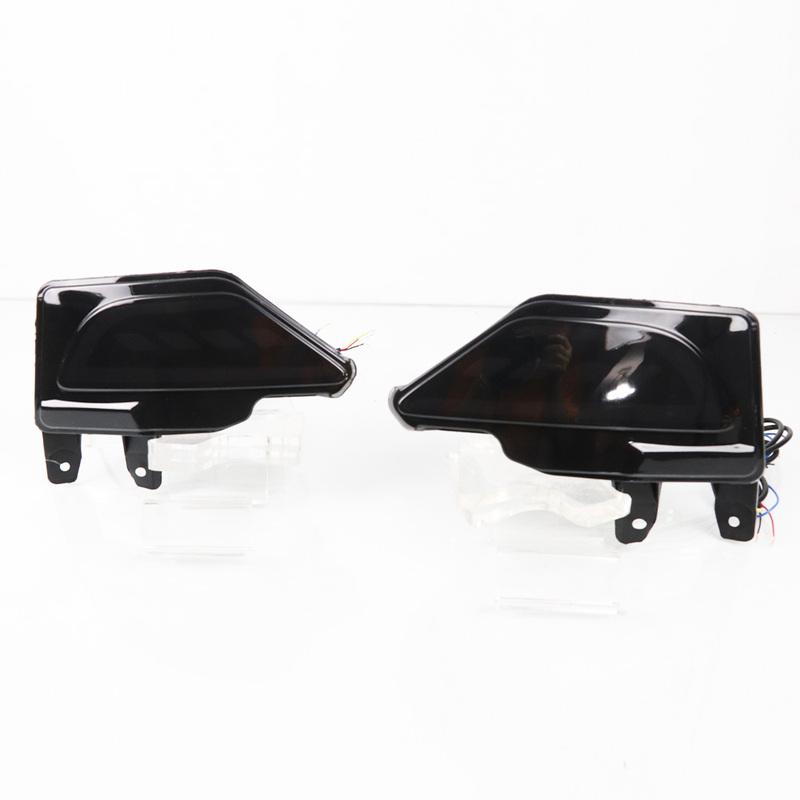1 Pair Car LED Bumper Reflector Light For Toyota RAV4 2016 2017 2018 2019 Rear Tail Light Fog Light Turn Signal Brake Lamp