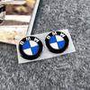 2pcs Car Badge 3D Stickers Soft Adhesive Multi-size Optional Motorcycle Waterproof Decals For BMW 50th Anniversary X1 X3 X5 X7 ydbn48