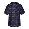 Men's Casual Short,Sleeved V,Neck Printed Front Pocket Top