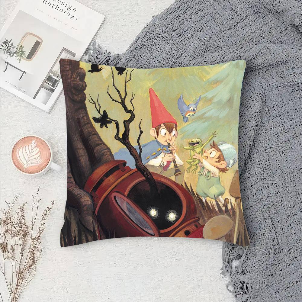 Over The G-Garden Wall Pillow Case Fashion Square Pillowcase Bedroom Sofa Room Ins Decoration Leisure