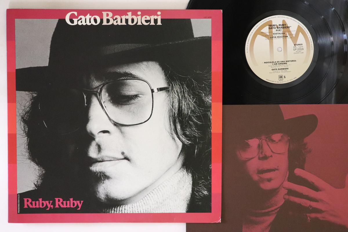 

LP Record GATO BARBIERI - Ruby, Ruby GP2059 A&M RECORDS 1977 Japan Jazz