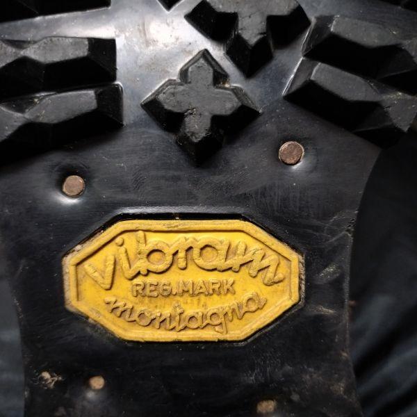 Vintage logger boots 26 brown USA 70s-80s?(USED)