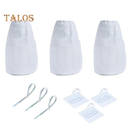 3 Pcs Dryer Vent Lint Catcher Bag Dryer Lint Dust Bag Indoor Outdoor Lint Catcher Trap And Filter for Ventless Dryer Vent Capturing Lint And Dust