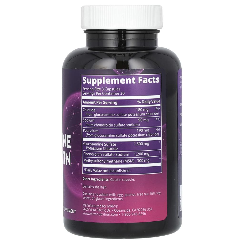 Glucosamine Chondroitin Msm, 90 Capsules