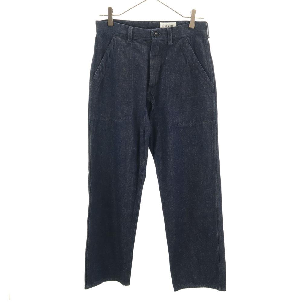 YAECA Made In Japan Denim Pants Navy LIKE WEAR Men's Used