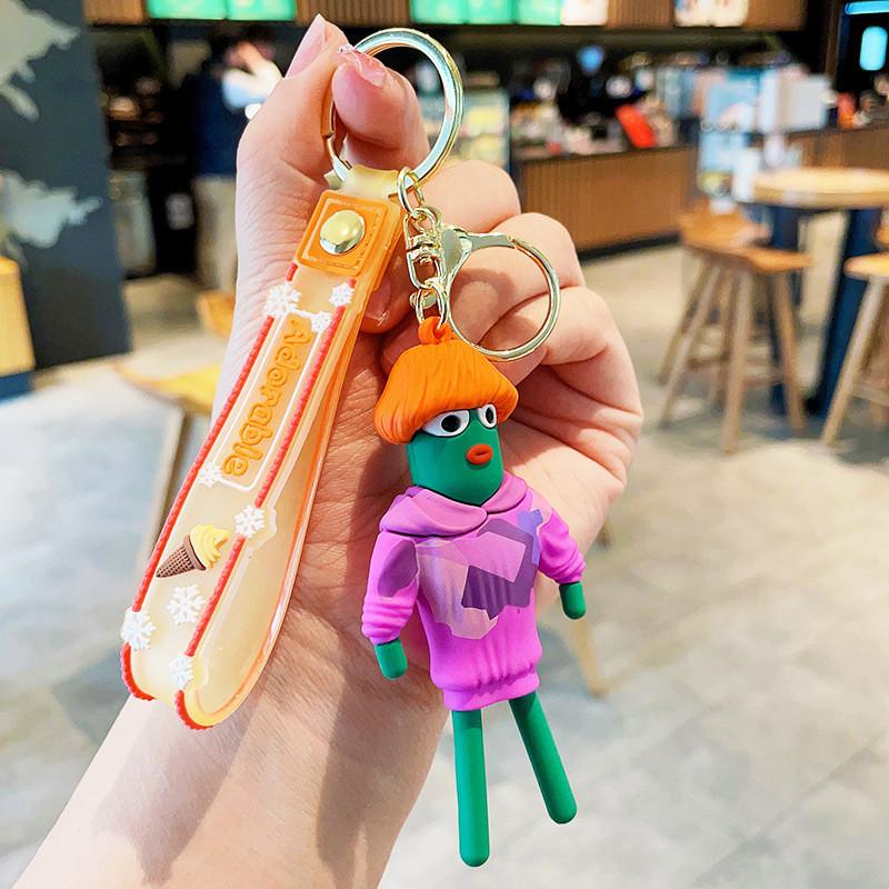 Cartoon Adorable Quinn Keychain Creative Personalized Gift Friends For