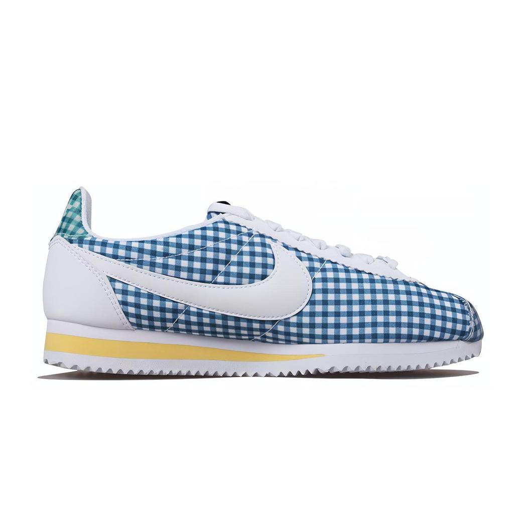 Nike Cortez Retro Sport Wear Resistant Low Top Casual Running Shoes Unisex Blue BV4890-101