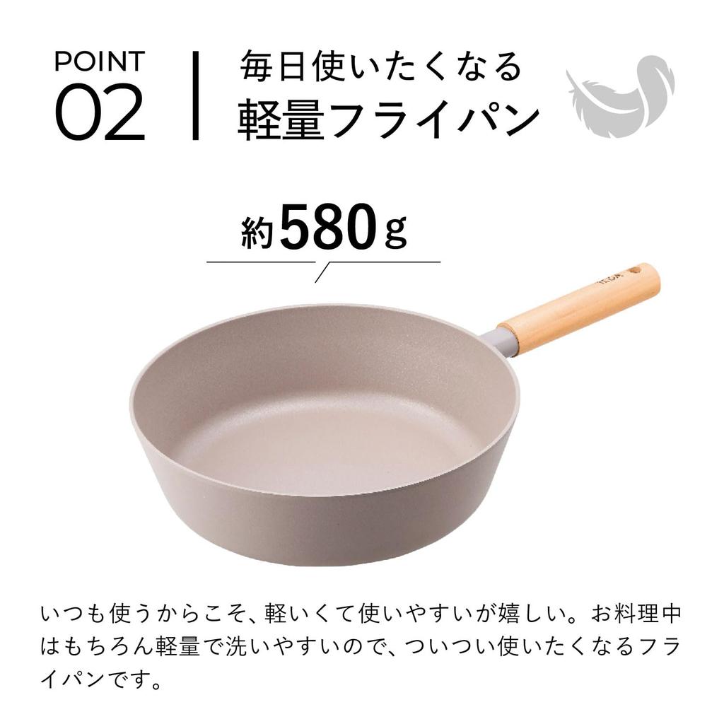 TI:DA Multi Pan 24cm (KKN-TD24M) - Black