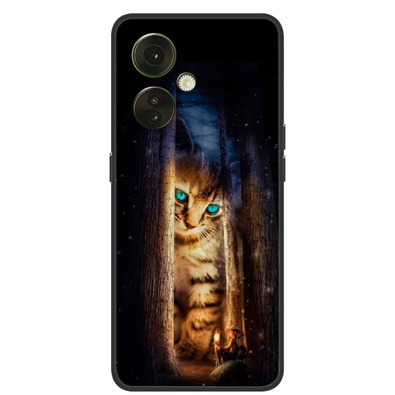 Pour Coques OnePlus Nord CE 3 5G Nord CE3 Lite Chats Peints Silicone TPU Souple Coque Arrière Coques de Téléphone Pour OnePlus Nord CE3 Lite 5G