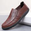 Fashion Lightweight Moccasin Leather Shoes for Men Mesh Non Slip New In Designer Legitimate Low Price Cowhide Slip-on Pu Man Casual Shoe
