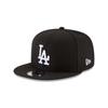 950 Los Angeles Dodgers Basic Snapback Hat Cap (Black/White) Men's