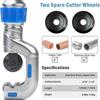 Rotary Adjustable Professional Pipe Cutter Alloy Steel Blade Copper Pipe Cutter  Hardware Tool