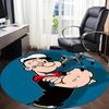 1pc Popeye Sailor Office Round Area Rug, Bedroom Living Room Home Decor, Room Deco,  Offic a1016063