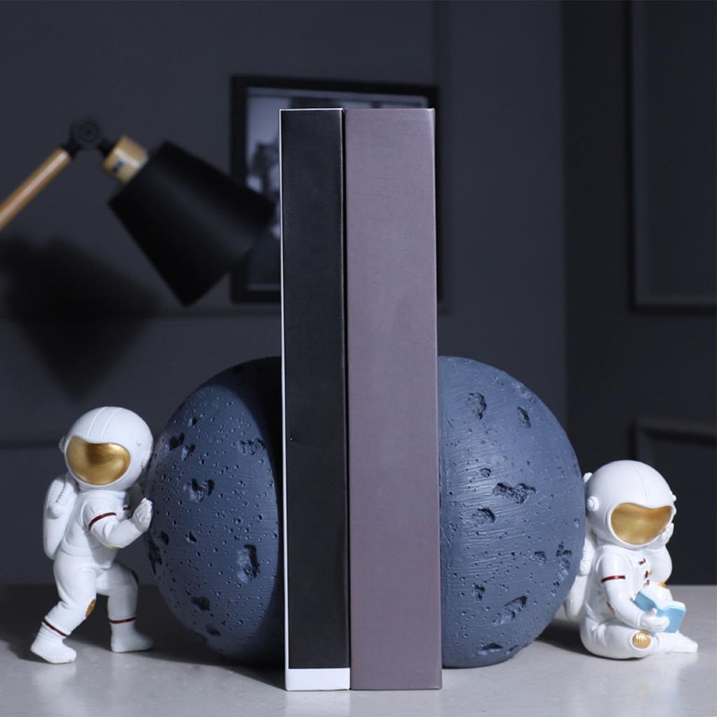 Bookends Cartoon Cute Style Rounded Edges Resin Material Decorative Practical Office Book Support fo