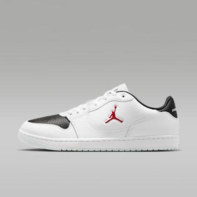 Jordan COURT CONNECT Low top Vintage Basketball Shoes Men s White Red 44.5