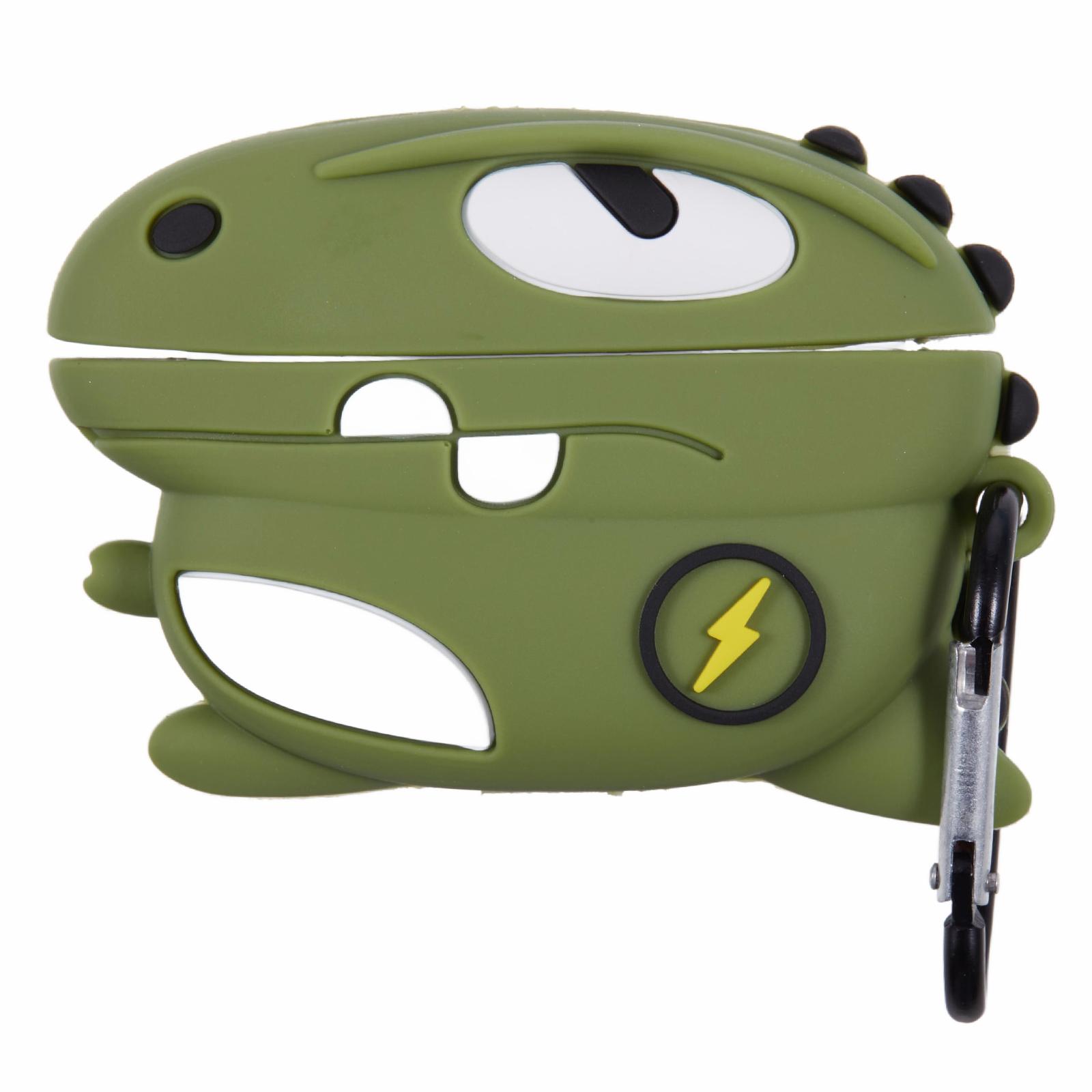 

For Apple AirPods Pro Silicone Cover Lightning Sign Dinosaur Bluetooth-compatible Earphones Protective Case A